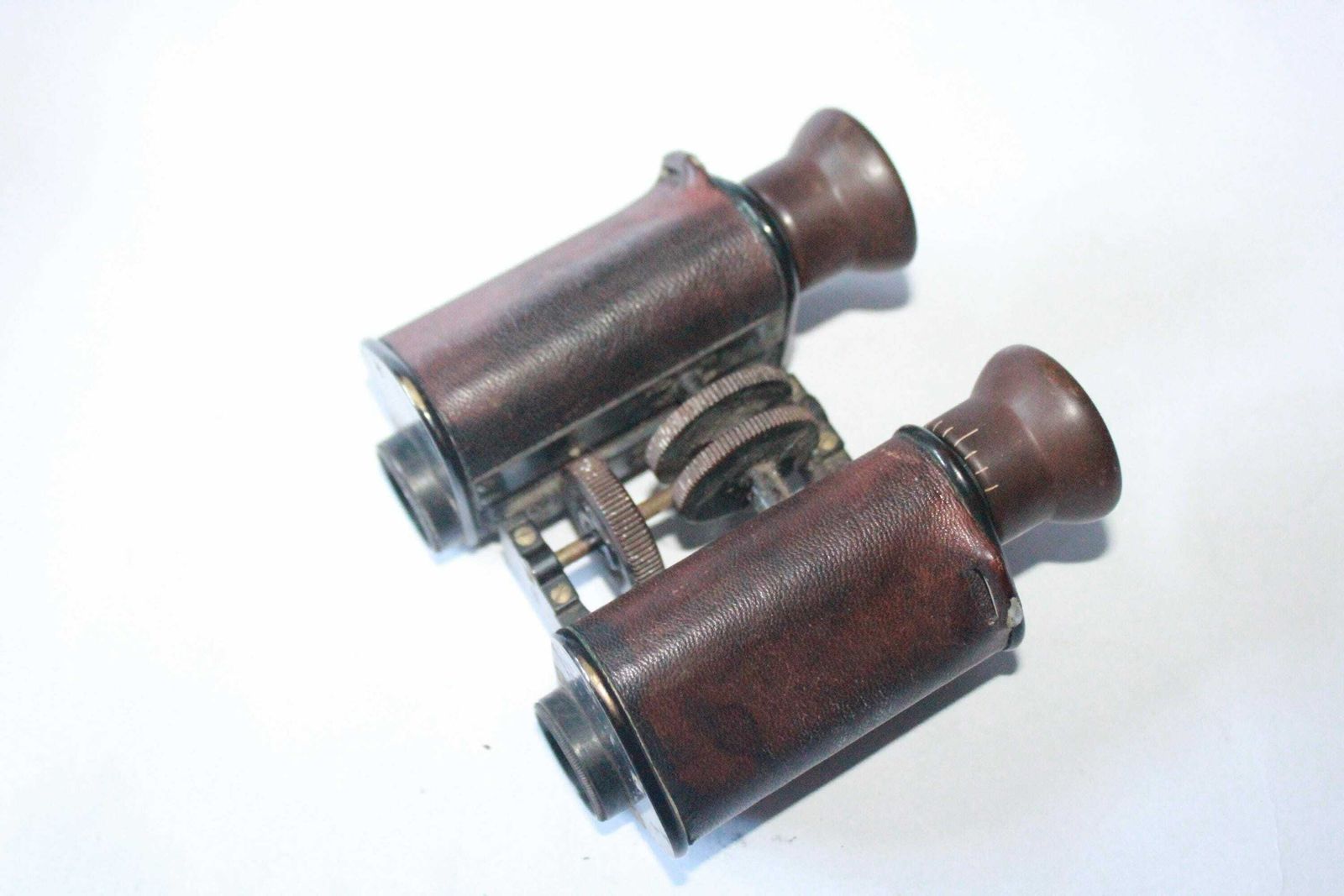 Antique Goerz Binoculars With Case, 1903. German Military. photo vinterior