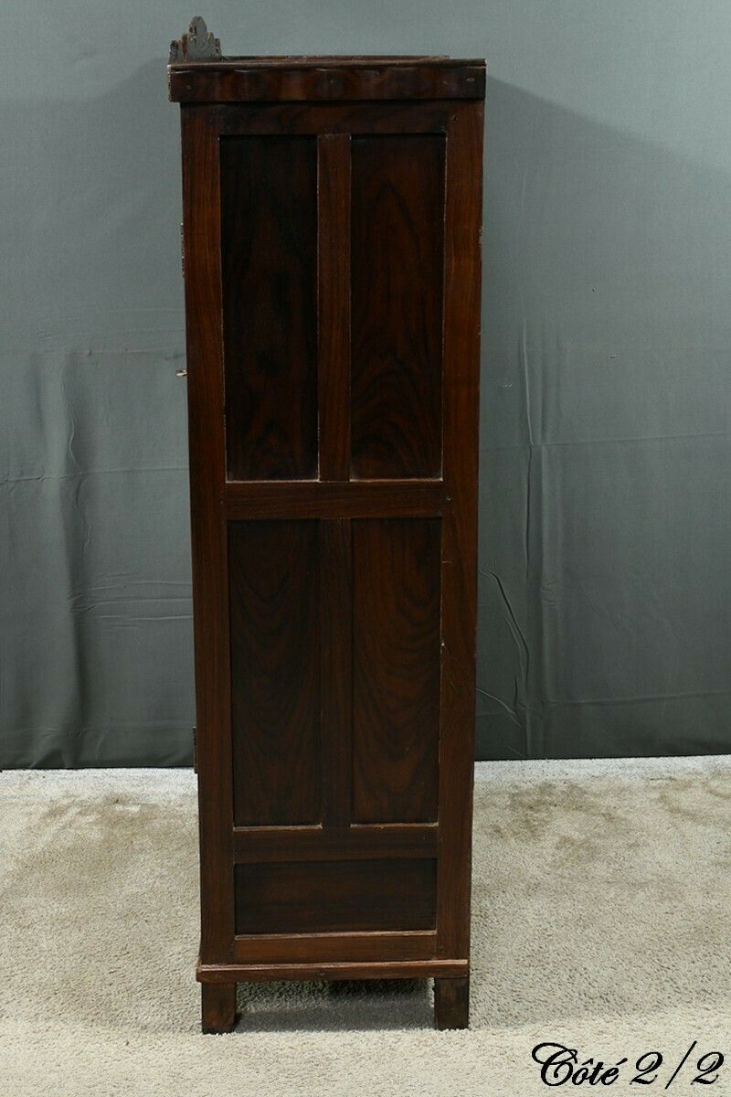 Furniture Pondicherry Spice Cabinet, In Teak And Rosewood – 1900 photo
