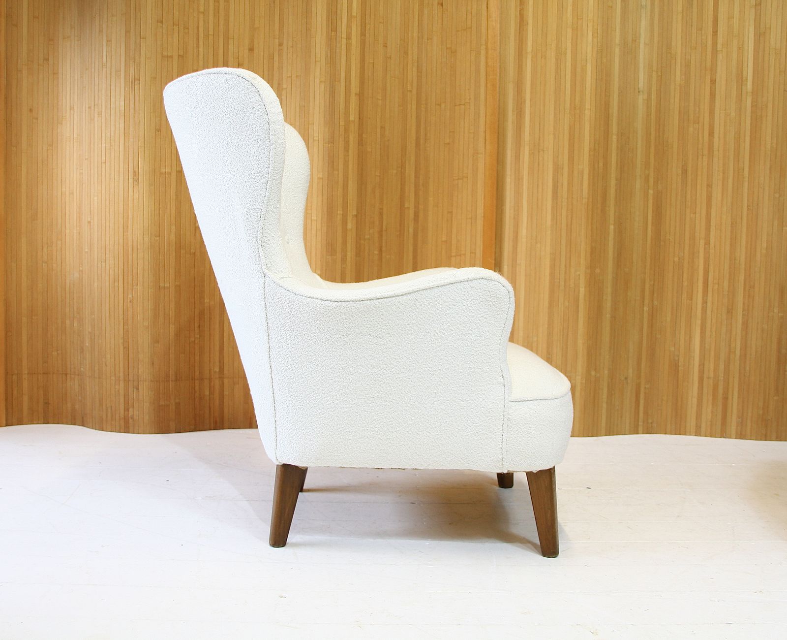 1950s Armchair In Bouclè By Theo Ruth For Artifort photo 1250.0