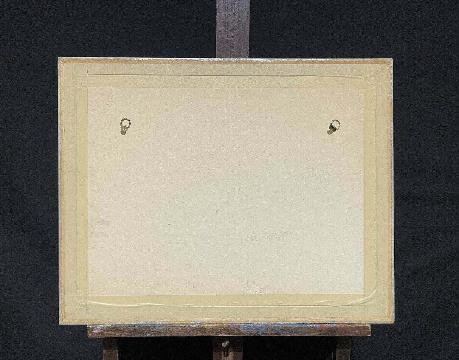 photo furniture Unknownmid 20th Century French Post Impressionist Oil   St. Tropez Harbour Old Townmid Century