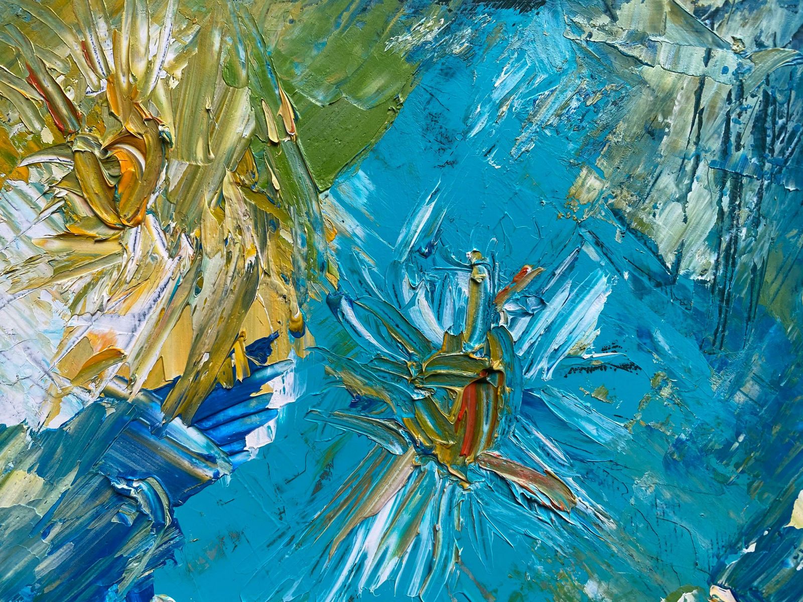 Sally Bradshawsally Bradshaw (B.1962) Contemporary Abstract British Painting   Vibrant Colorsc.2019 photo for sale