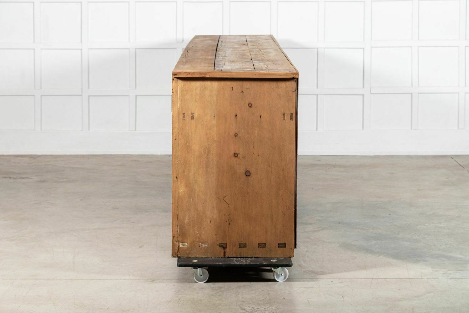 Monumental 19thc English Pine Dresser Base photo buy