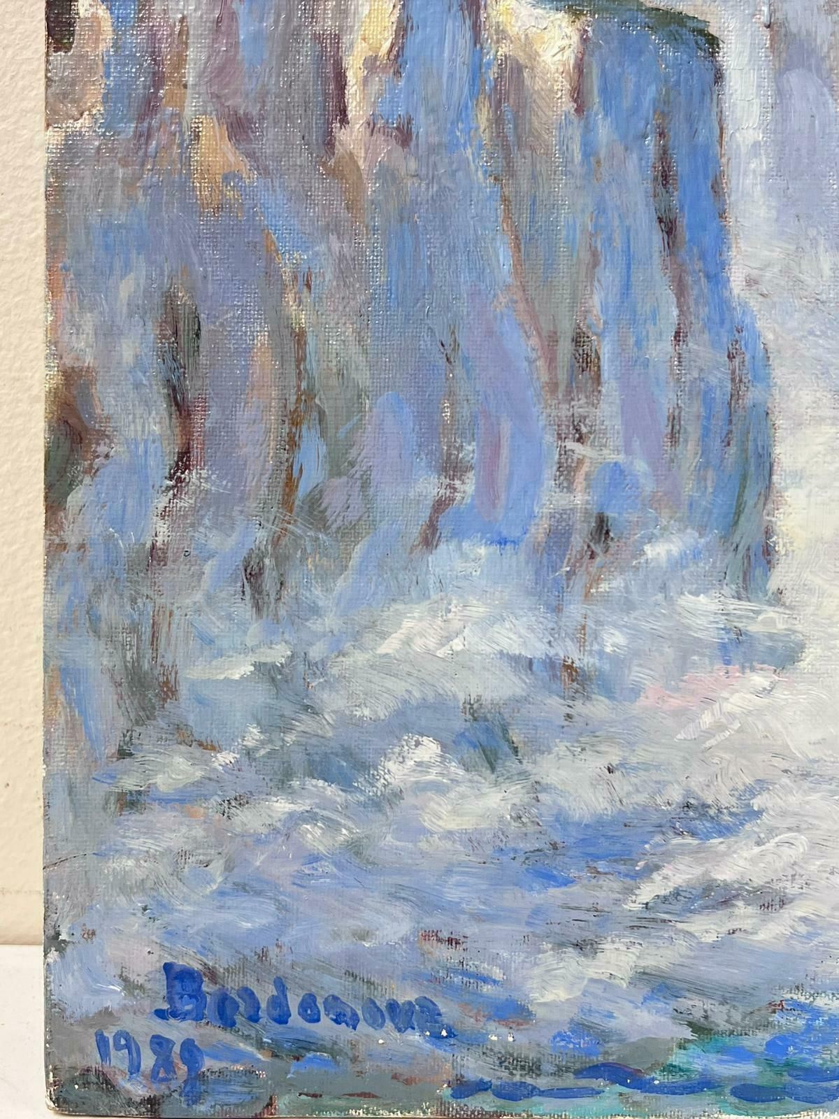 Georges Bordonovecontemporary French Impressionist Oil Normandy Cliffs And Seascape Coastal photo Art