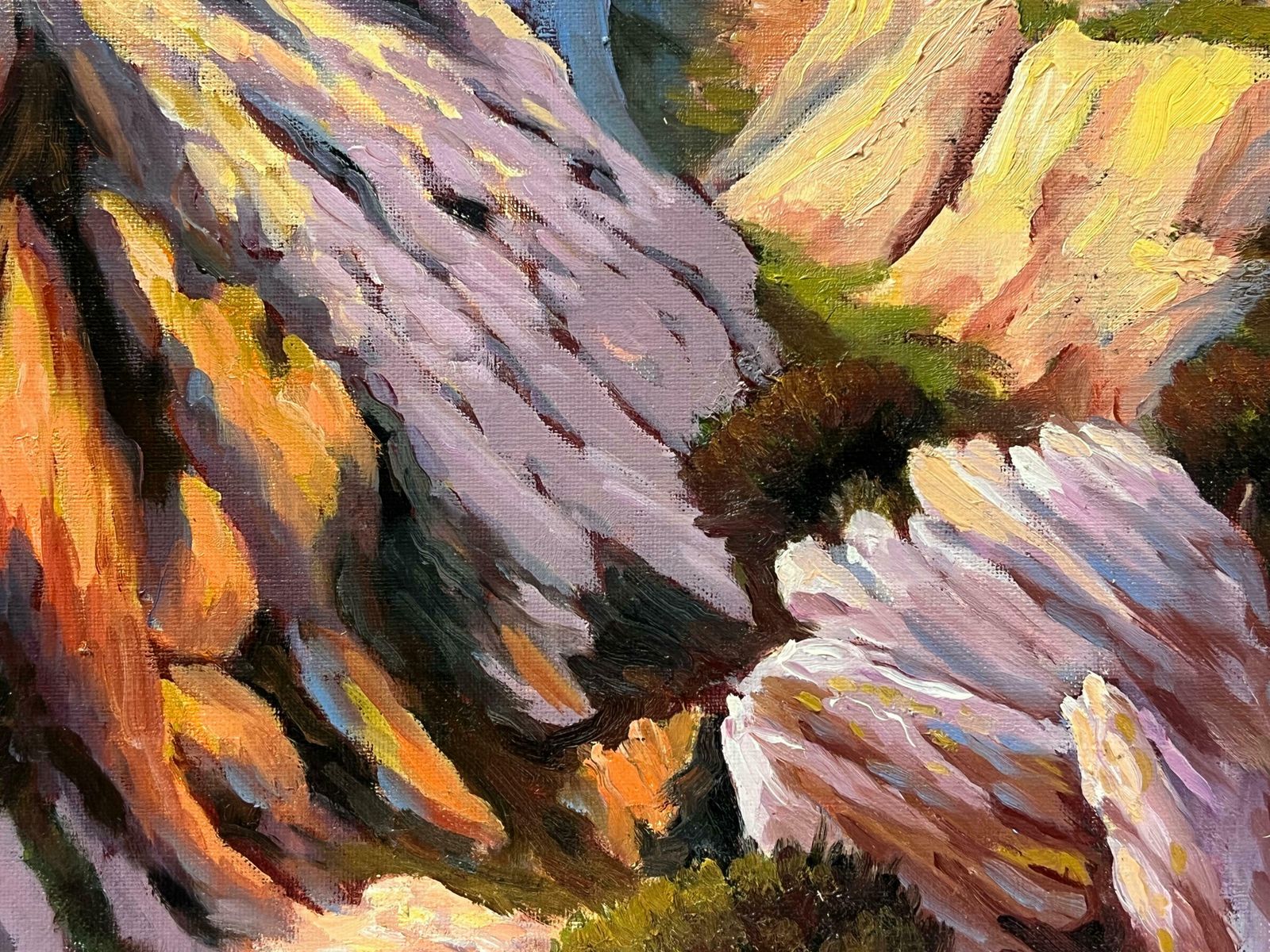 Georges Bordonovelarge French Post Impressionist Oil Painting Dramatic Rocky Coastline Seascape photo buy