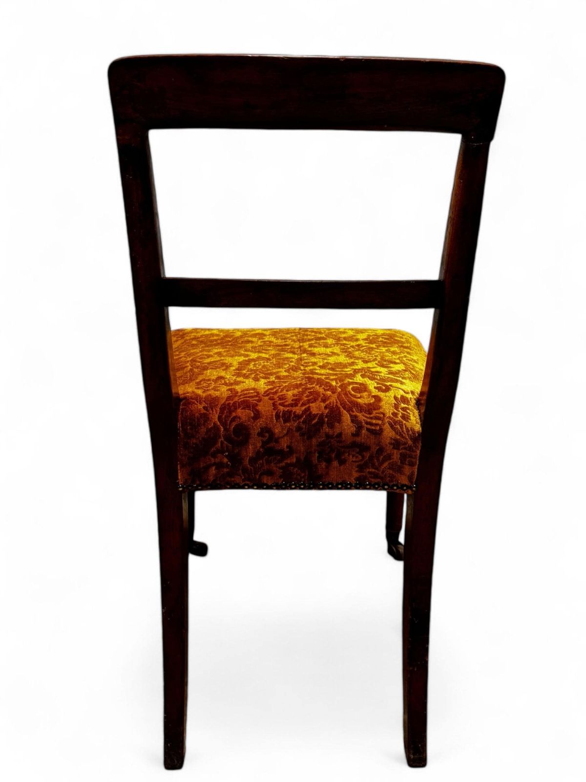 Antique Victorian Bedroom Chair / New Upholstery / C1860 photo vintage