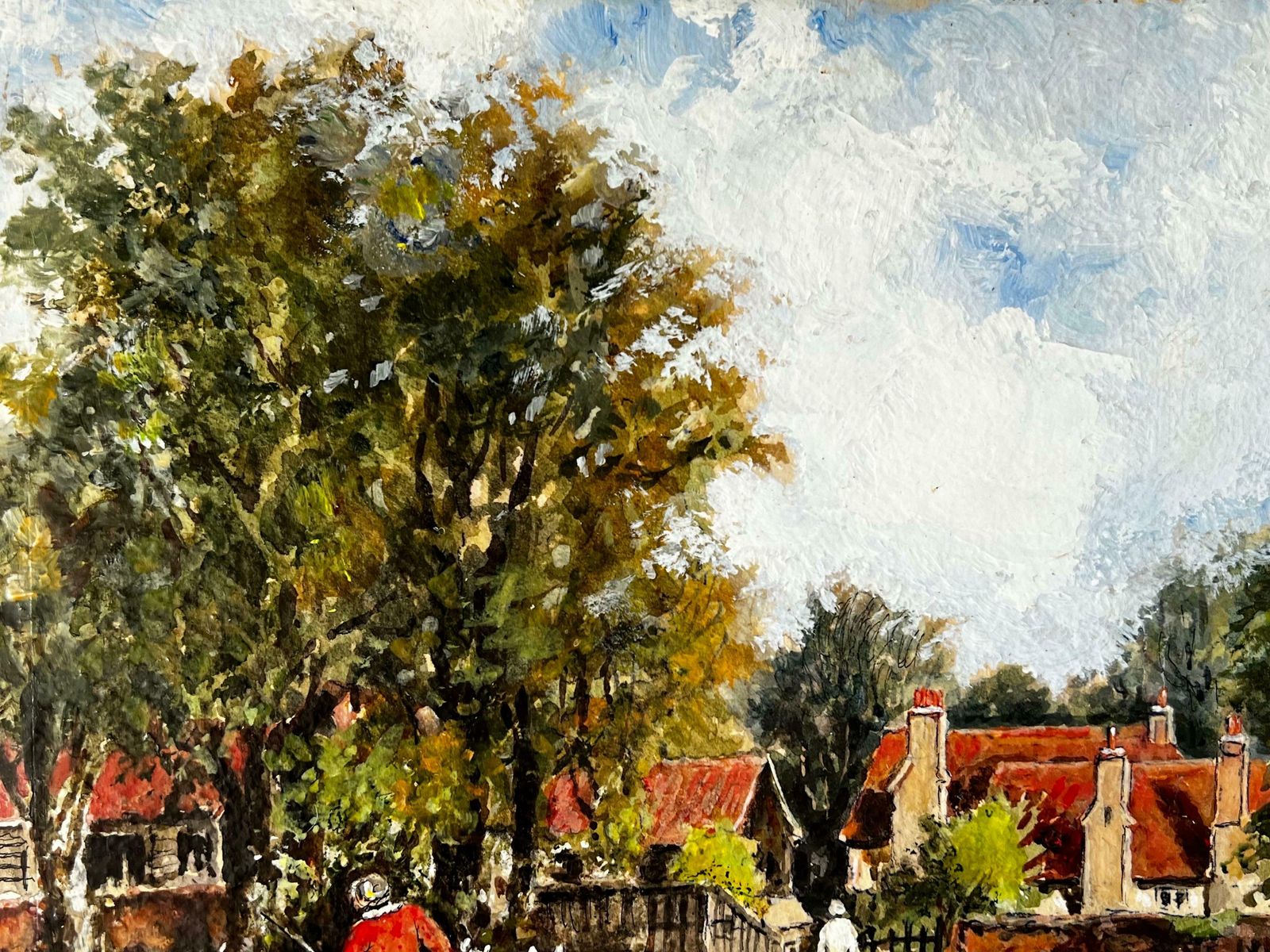Norman A Olleyan Warm October Day At The British Manor Farm photo Art