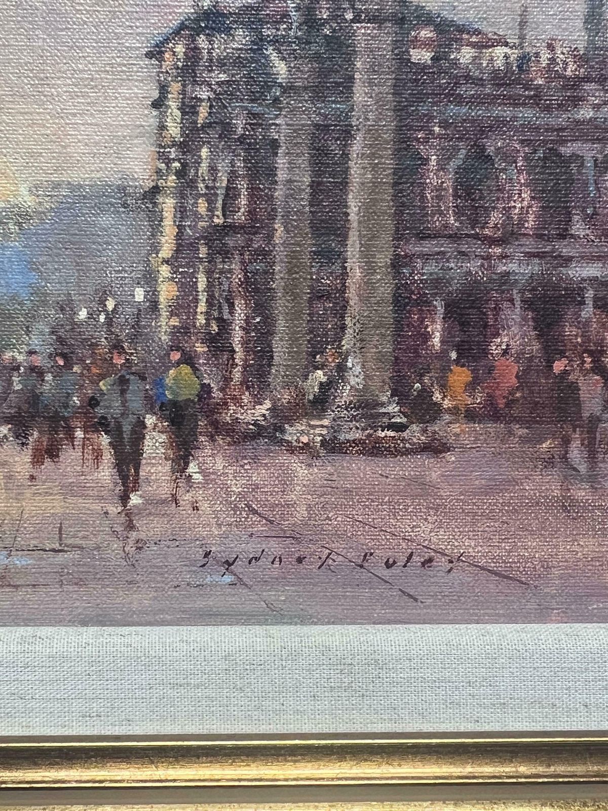 Sydney Foleythe Grand Canal Venice British Signed Impressionist Oil Painting Listed Artist photo vintage