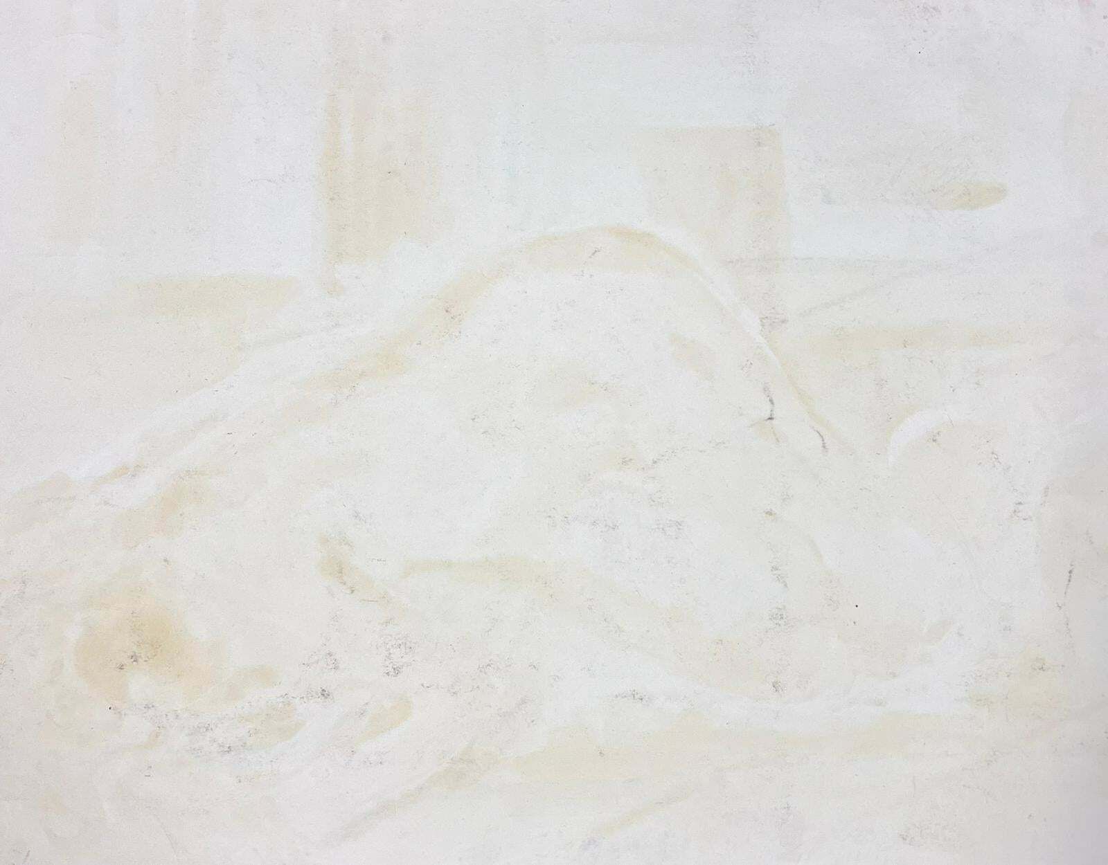 French Modernistreclining Nude Lady Model 1970's French Modernist Painting Provence Collection1970's photo 667.0