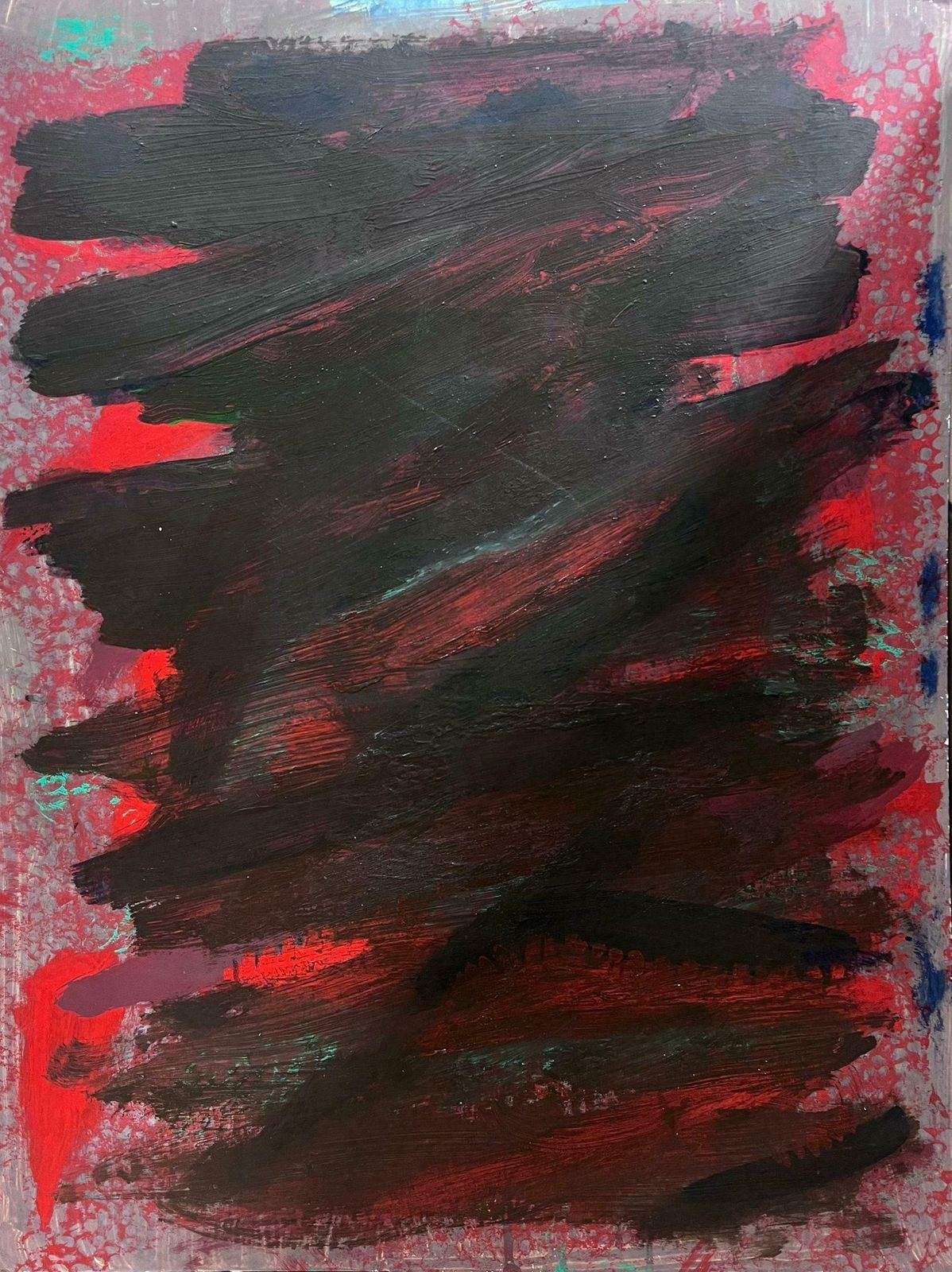 Andre Guilloufrench Expressionist Abstract 20th Century Oil Painting Blaze Of Colors