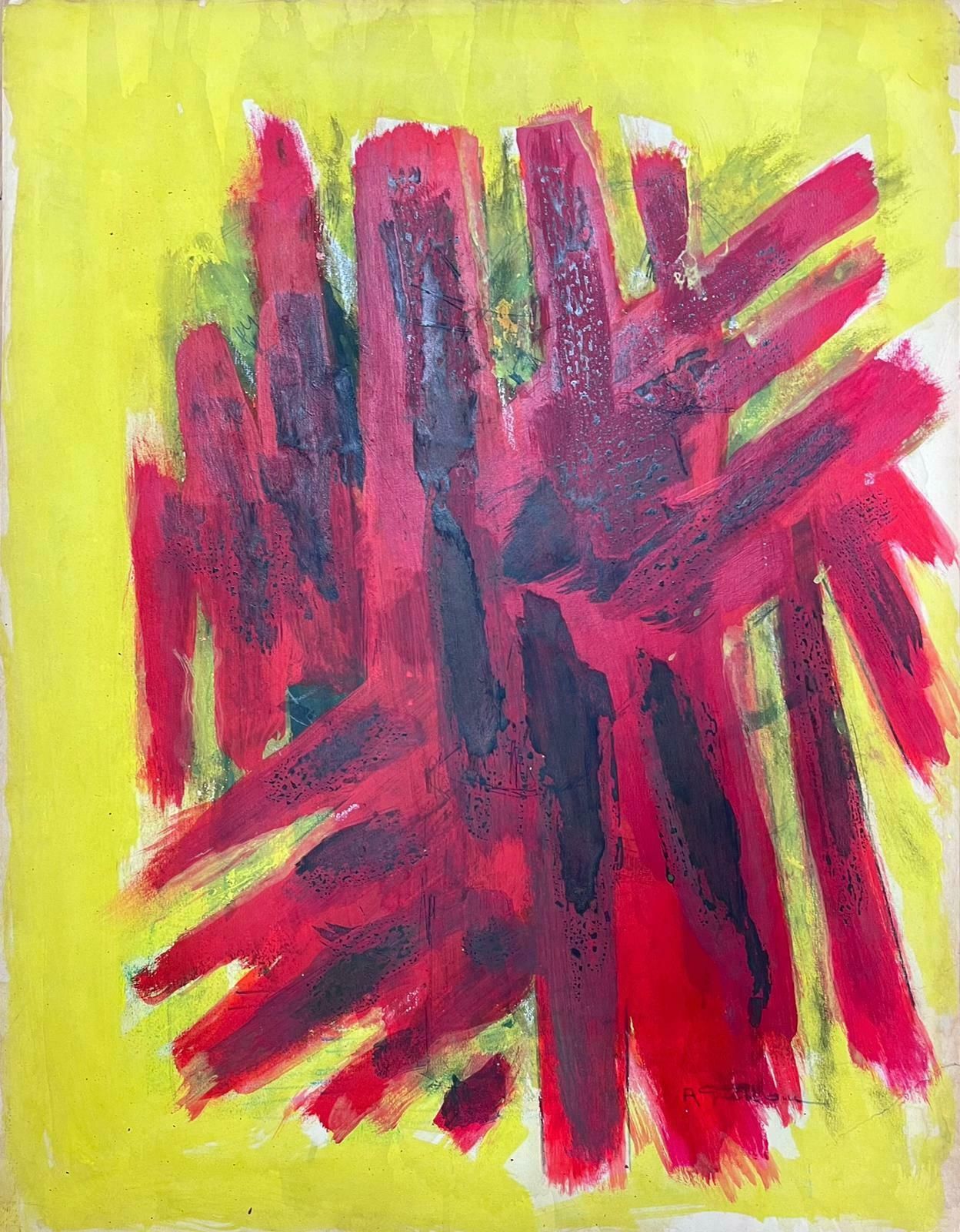 Andre Guilloufrench Expressionist Abstract 20th Century Oil Painting Blaze Of Colors