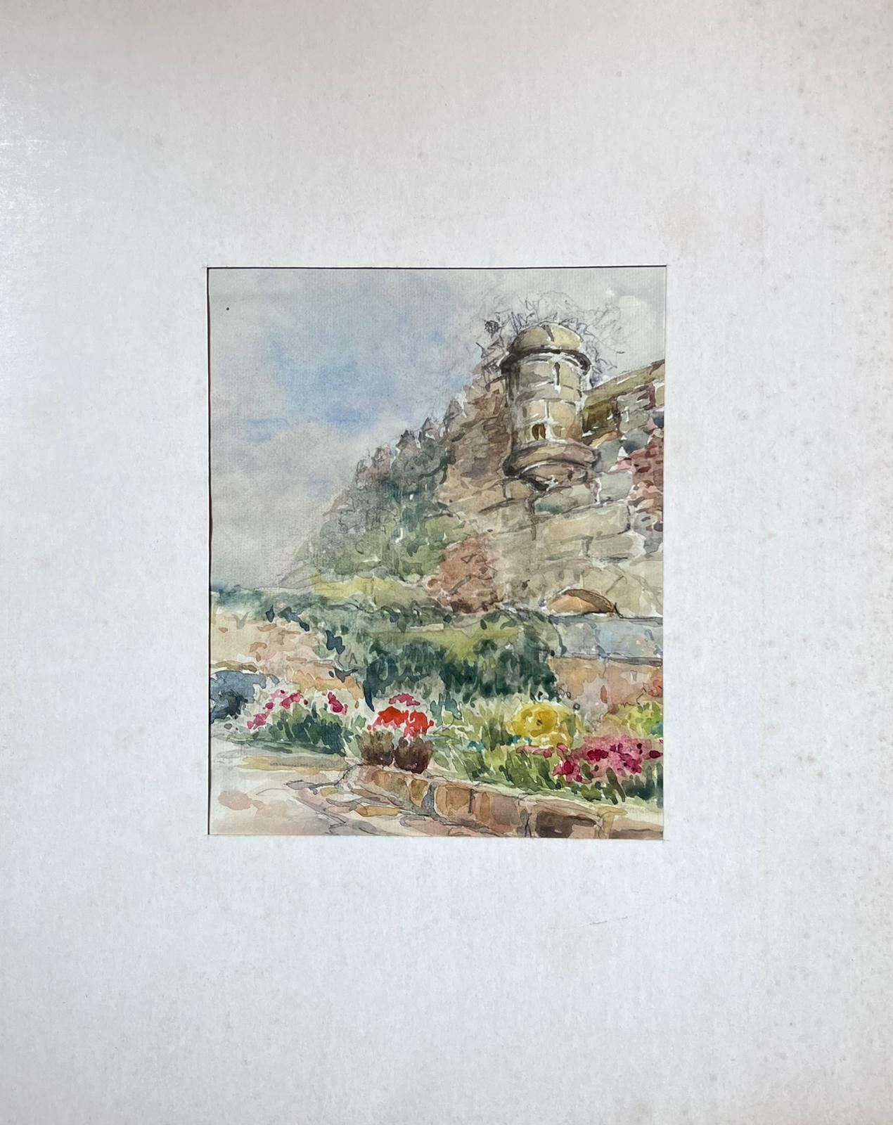 Jean Laforguemid 20th Century French Post Impressionist Painting Walled Garden photo furniture