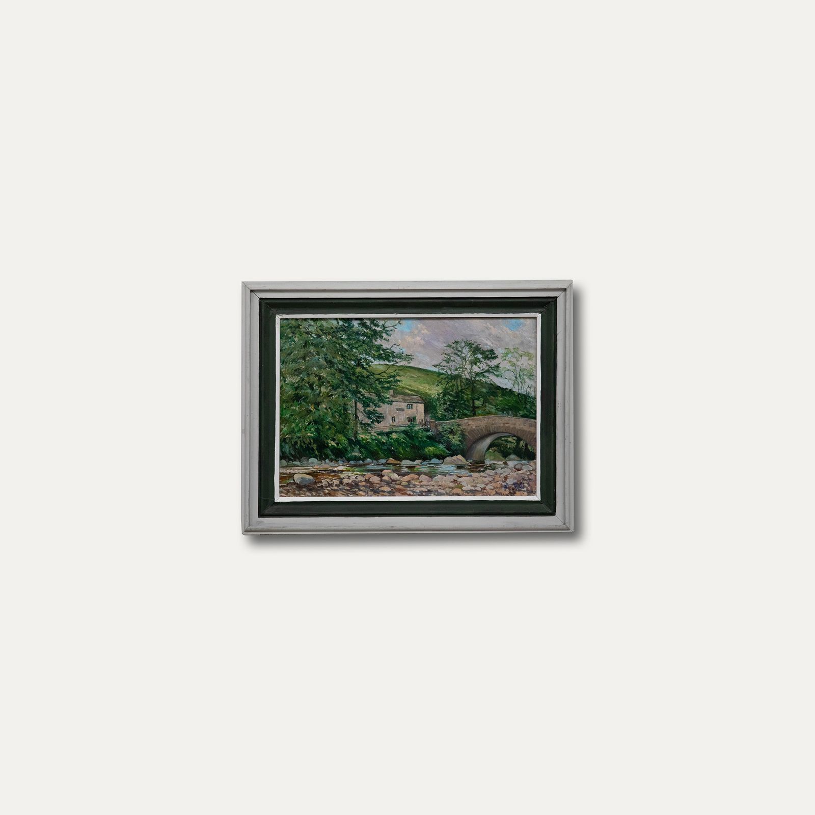 Albert B. Ogden (1928 2022) 20th Century Oil, Wary Bridge photo buy