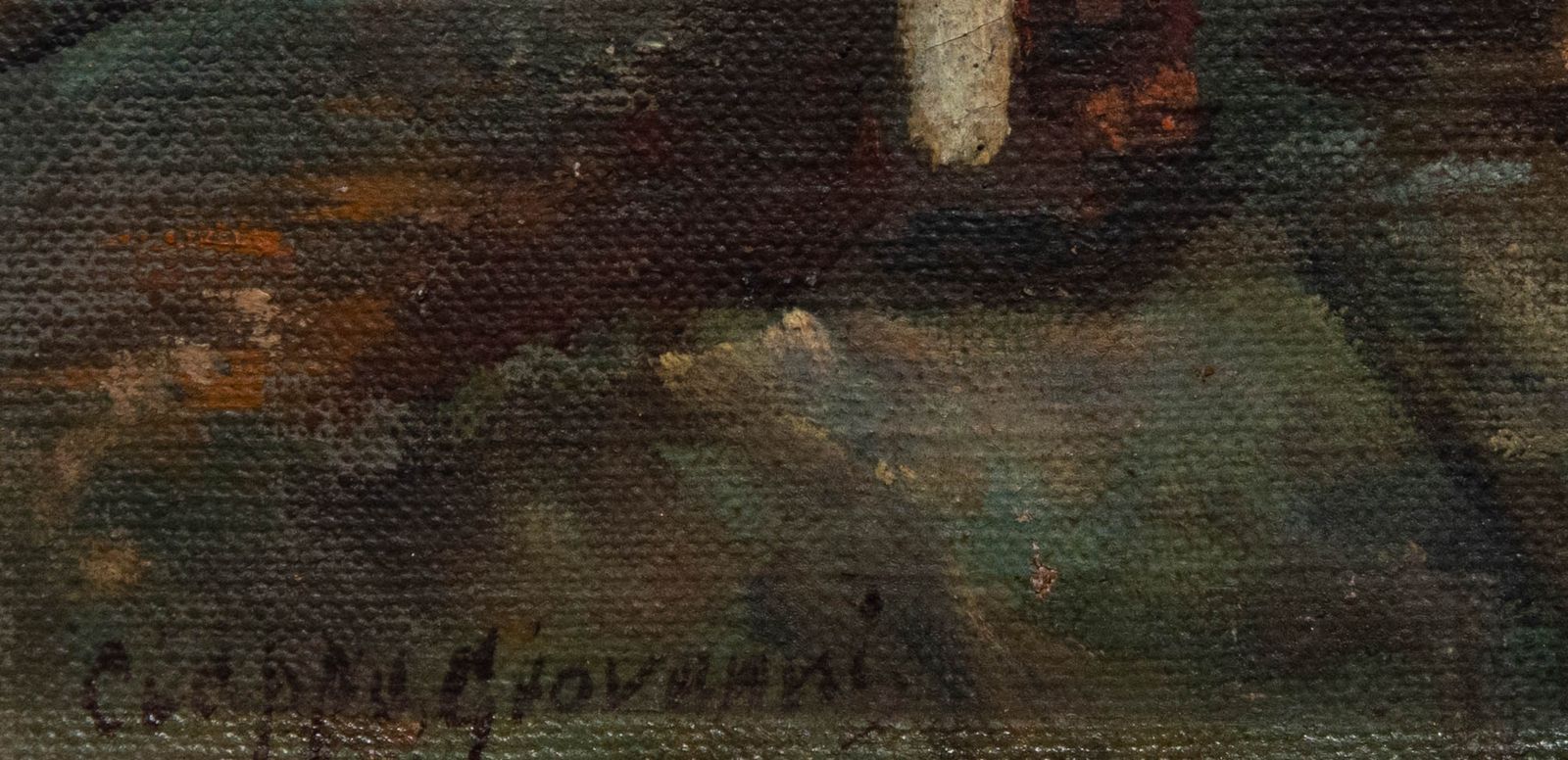 Giovanni Ciappa 19th Century Oil, The Bay Of Naples photo 328.0