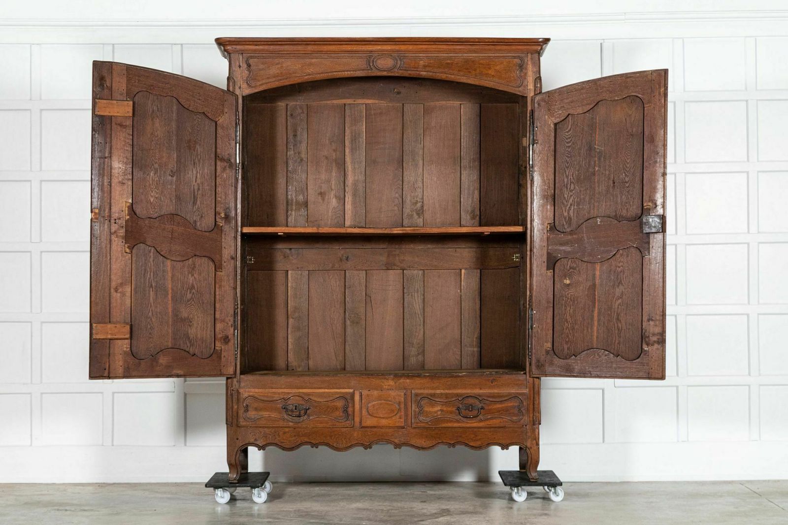 Large 19thc French Oak Armoire photo furniture