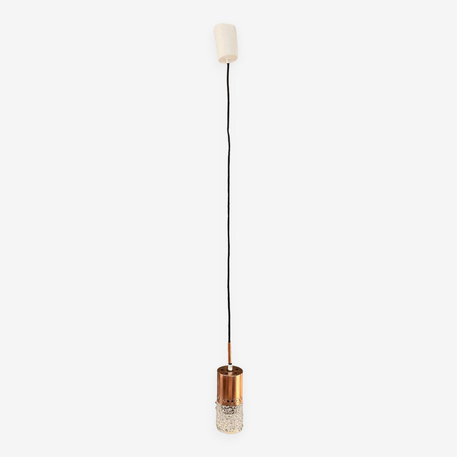 Pendant Lamp Designed By F. Perceny, Veb Narva Leuchten, Germany, 1970s.
