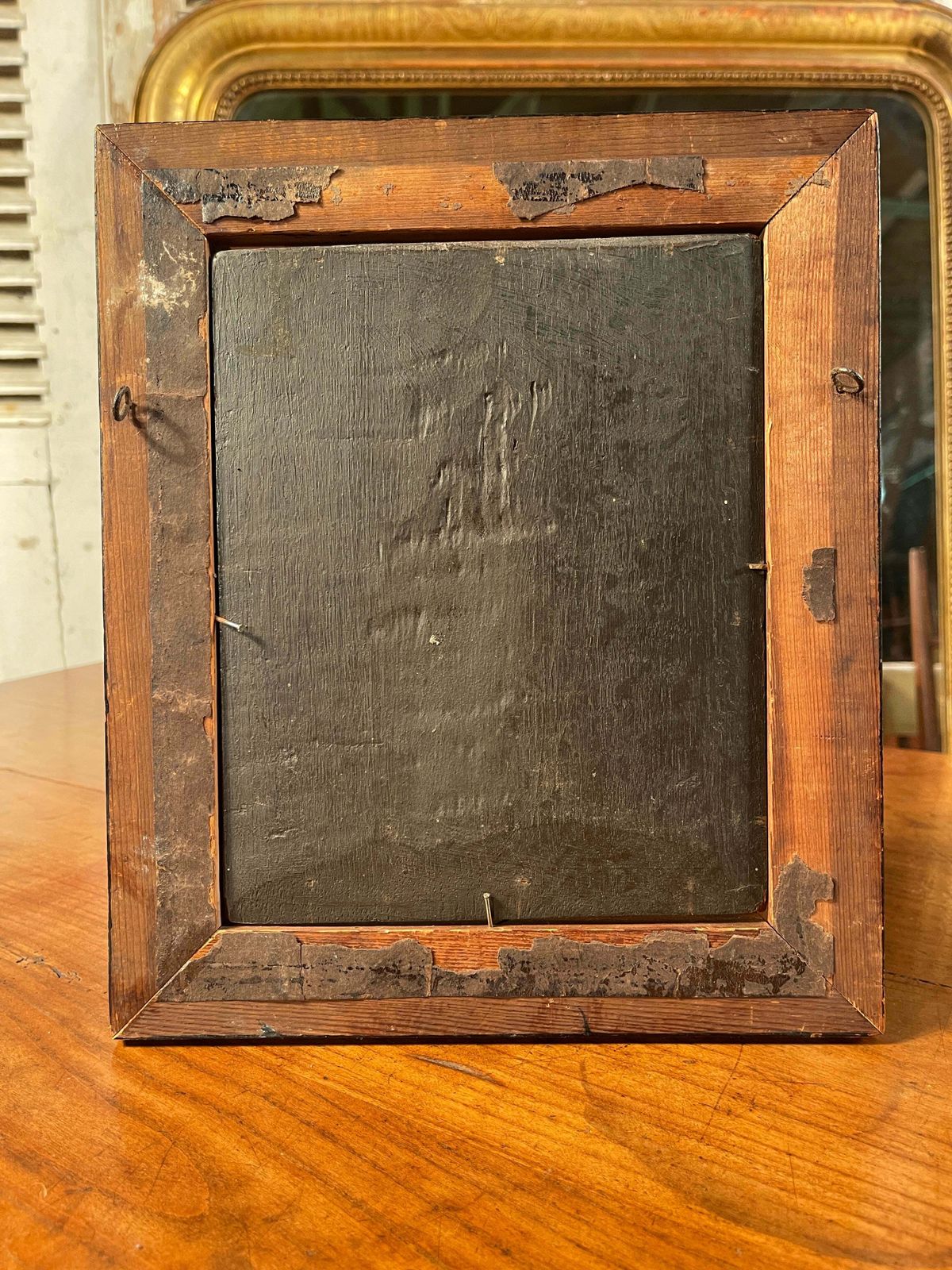 A Stunning & Rare Antique Georgian Oil On Panel Painting By Renowned Animal Painter William Barraud Depicting A Griffon Hunting Terrier/Dog All Origin photo Art