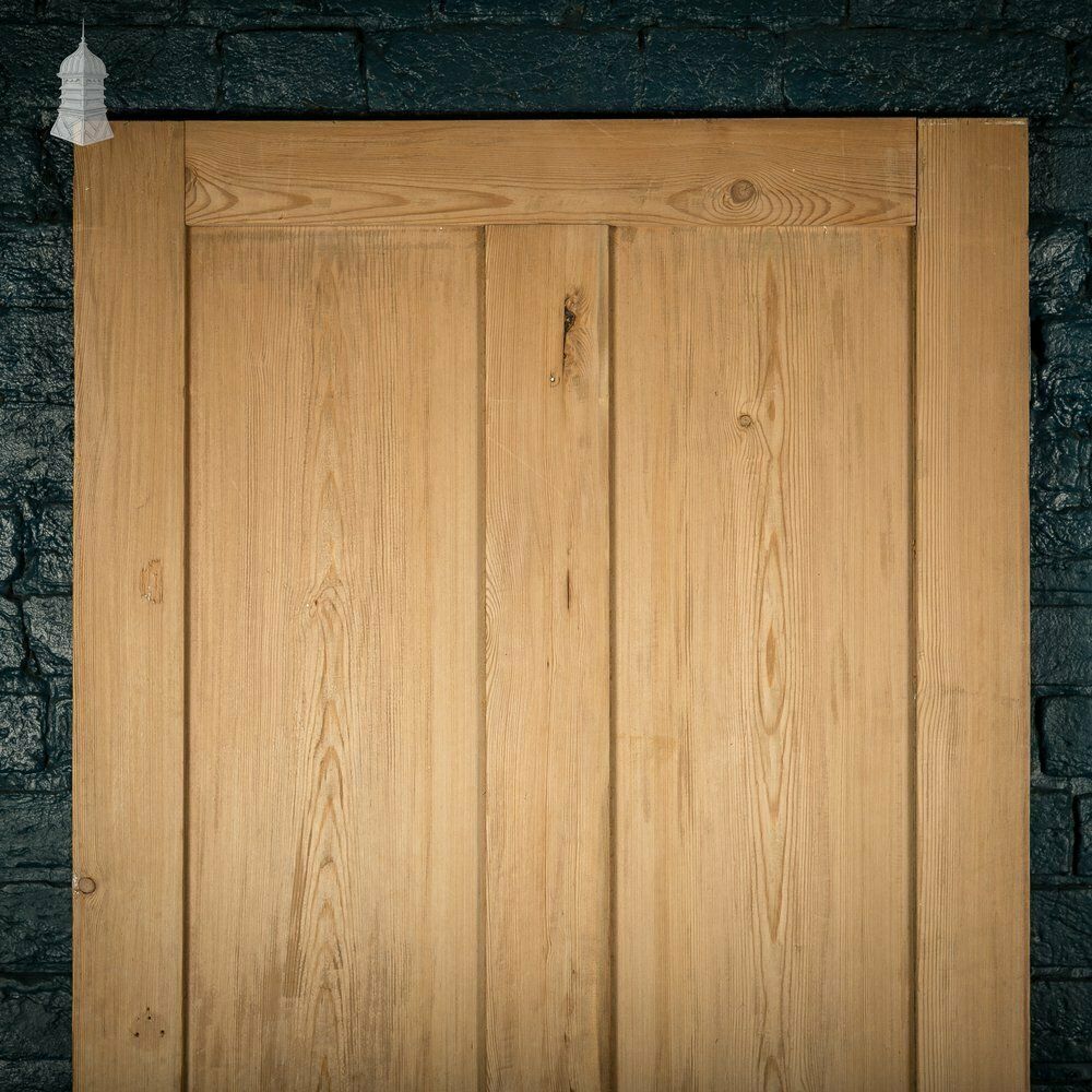 photo for sale Pine Panelled Door, 4 Panel, Stop Chamfer Detail