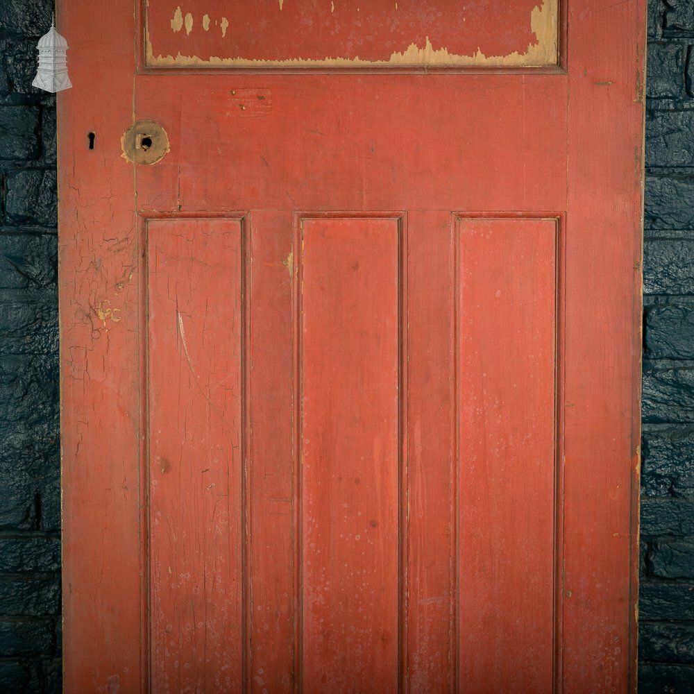 Pine Panelled Door, 1930's Style photo for sale