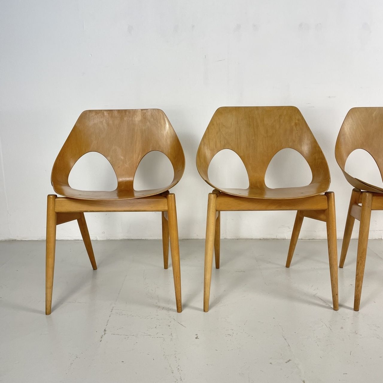 Set Of 4 1950s Carl Jacobs Kandya Jason Chairs photo Furniture