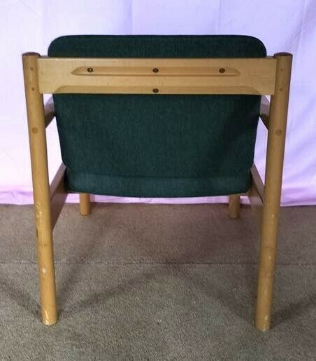 Set Of Two Blue Ercol 773 Chairs photo for sale