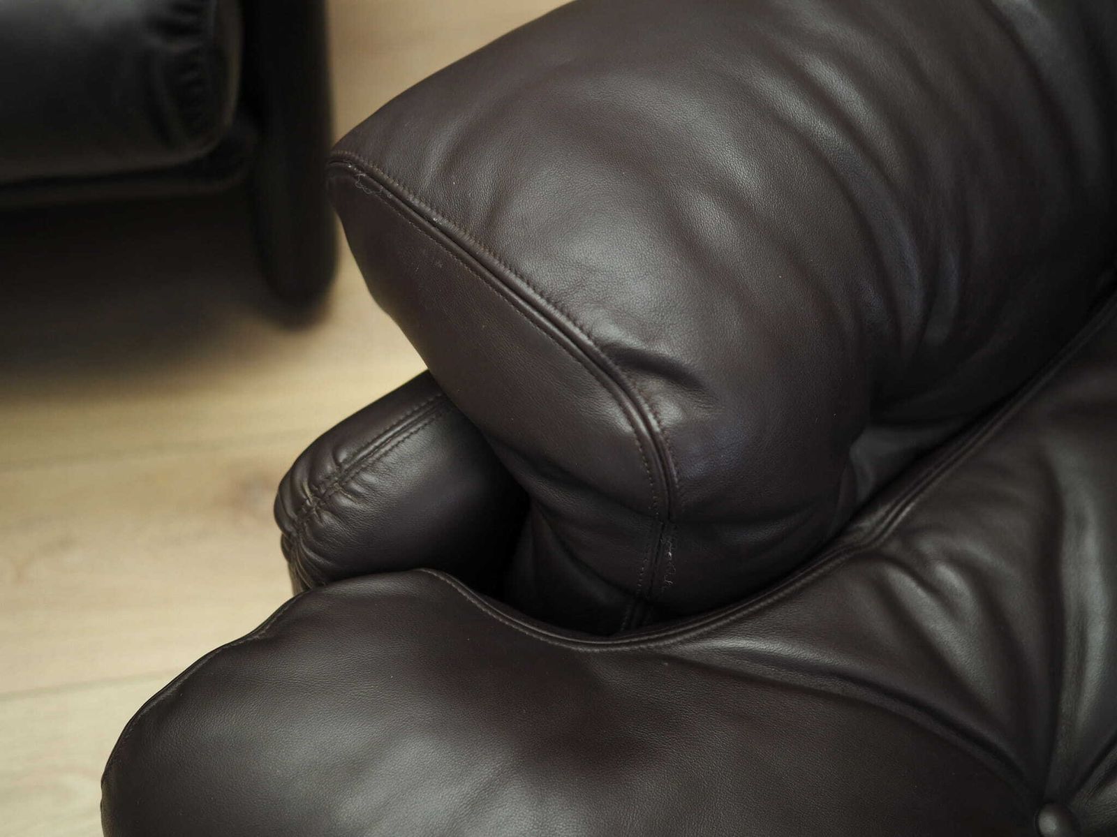 photo furniture Leather Living Room Set, Italian Design, 1960s, Manufacturer: B&B Italia, Designer: Tobia Scarpa