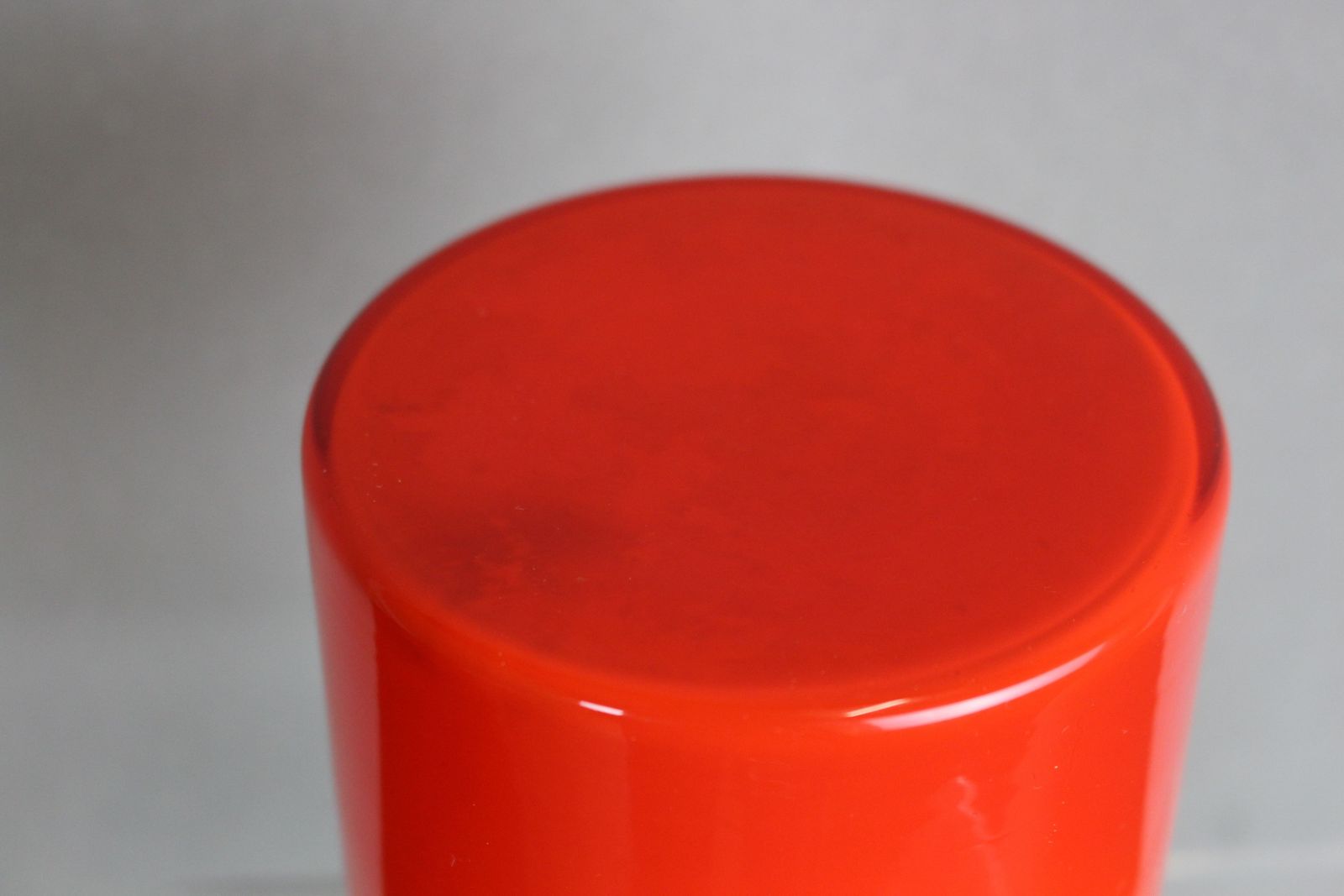 Holmegaard Orange/Red Carnaby Glass Vase By Per Lutken photo furniture