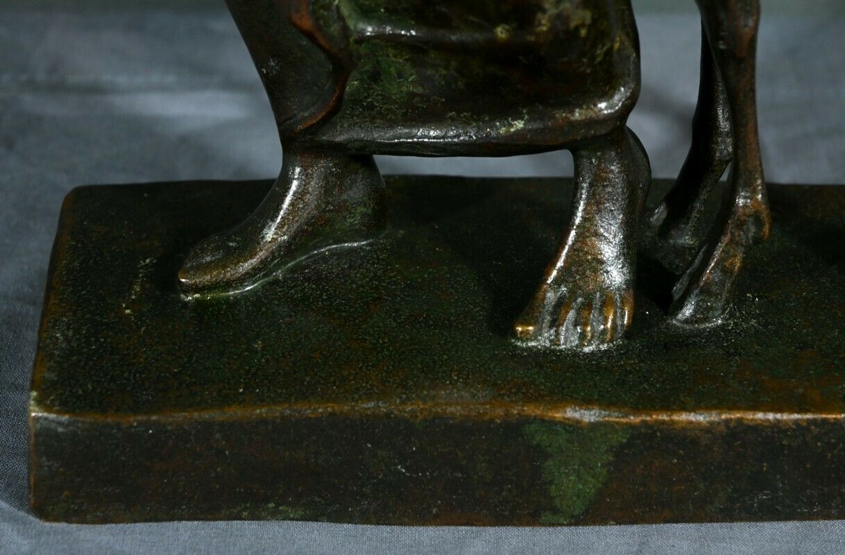 Art Bronze “The Woman With The Fawn”, Primavera Workshop – 1930 photo