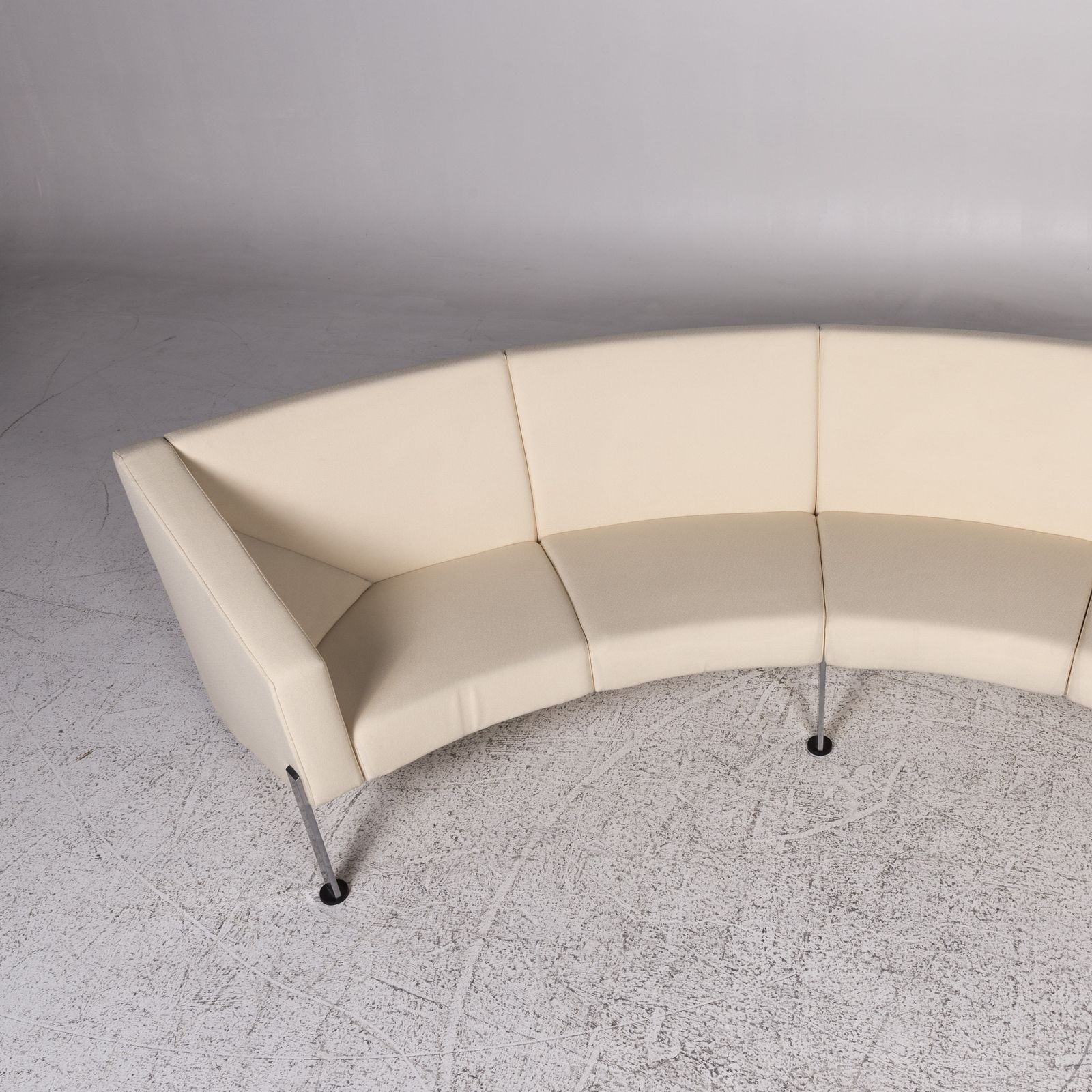 Fritz Hansen Decision Fabric Corner Sofa Cream photo vintage