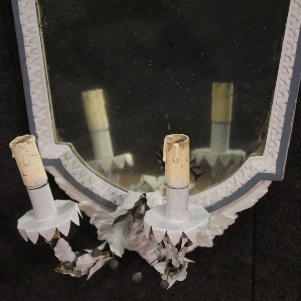 Pair Of Louis XVI Style Mirrors From The 20th Century photo furniture