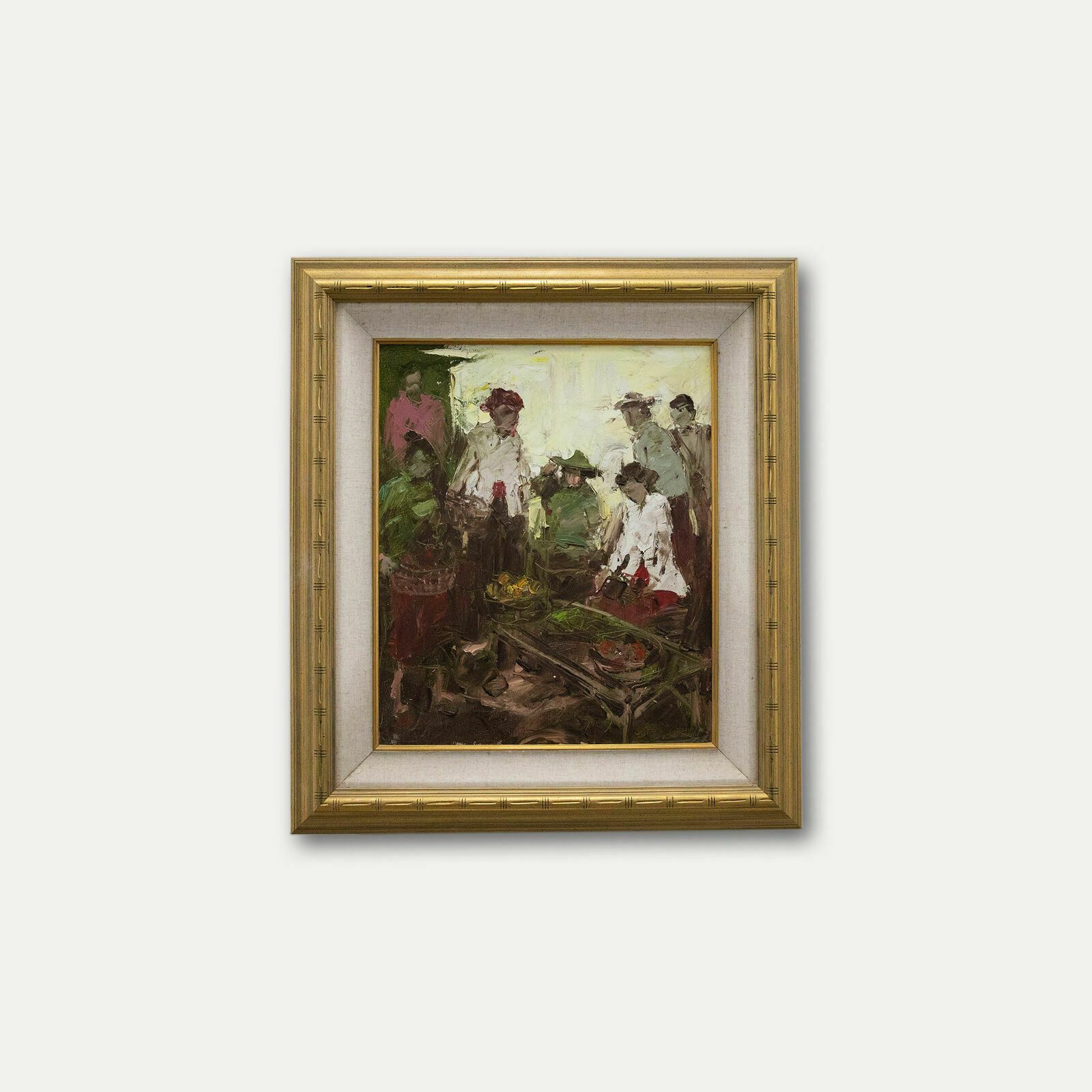 1990 Oil   The Market, 1990s, Vintage photo buy