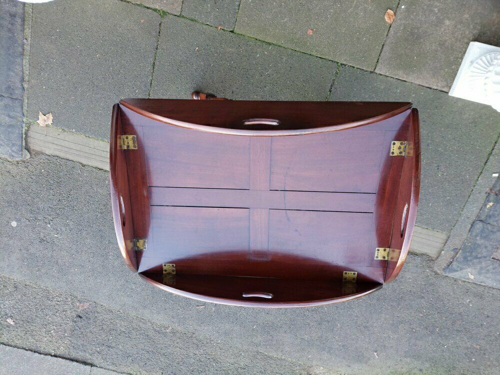 Early 19thc Cuban Mahogany Butler’s Tray photo for sale