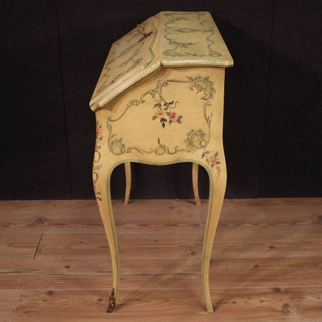 Painted Bureau In Venetian Style From 1960s photo furniture