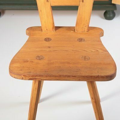 photo furniture Folk Kitchen Pantry Cabinet And Chair, Bohemia, 1890s, Set Of 18
