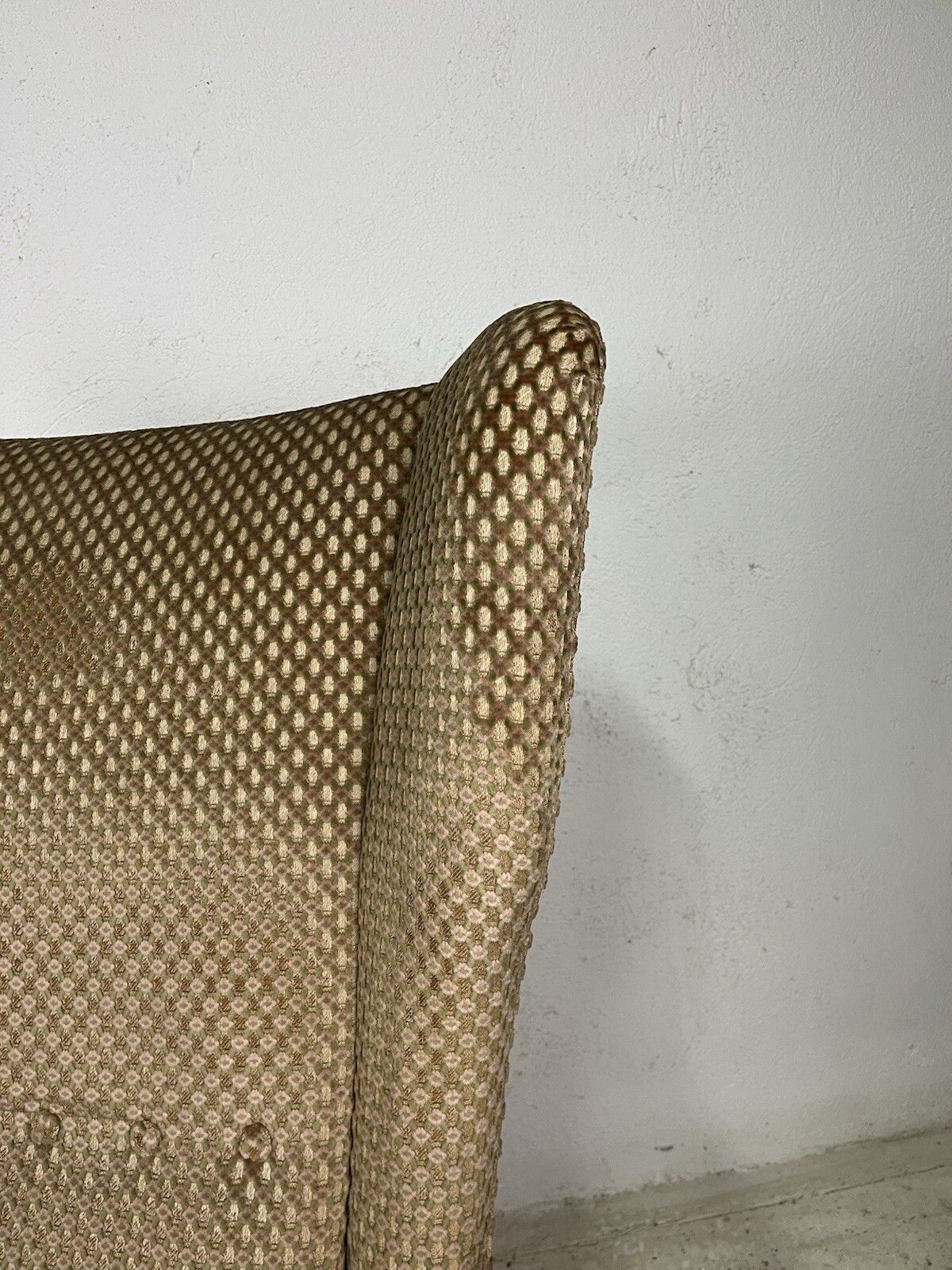 Pair Of Original Fabric Armchairs Gio Ponti 1950’s Vintage Design photo 1395.0