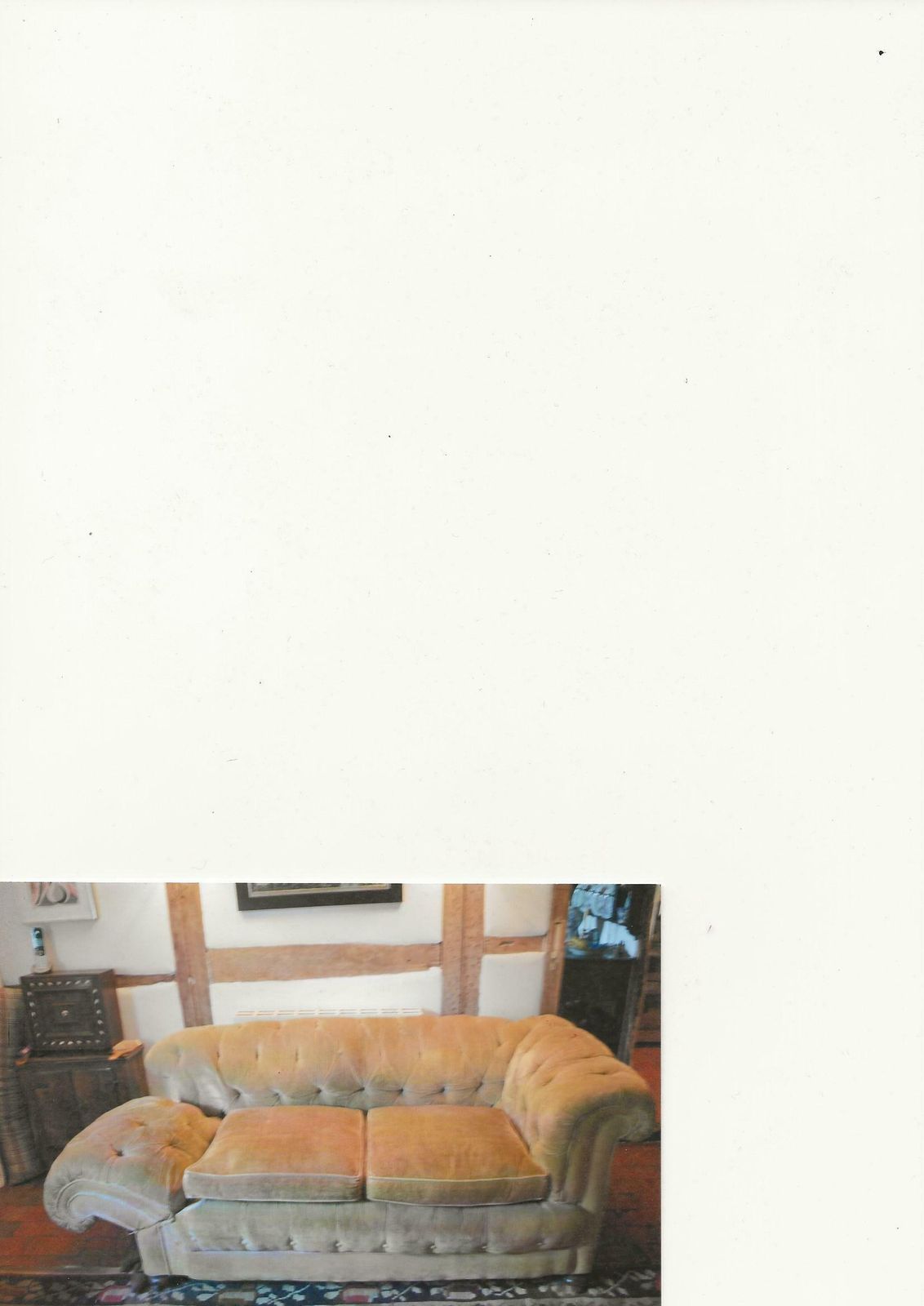 Victorian Chesterfield Sofa, 1800s photo 680.0