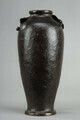 Japan, Meiji Period (1868 1912) : Bronze Vase With Shaded Brown Patina photo Home Decor