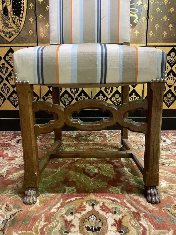 Suite De 8 Chaises Style Renaissance Chêne photo 820.0