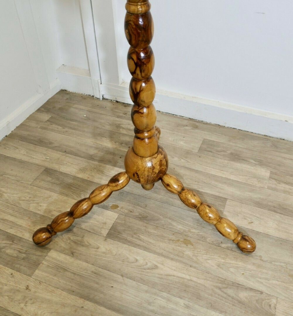 Bobbin Turned Yew Wood Hall Stand For Hats Coats And Umbrellas photo Furniture