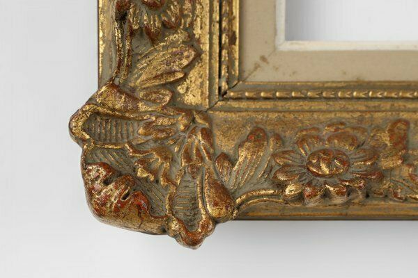 Baroque Gilded Painting Frame In Wood, France, 1900s photo Home Decor