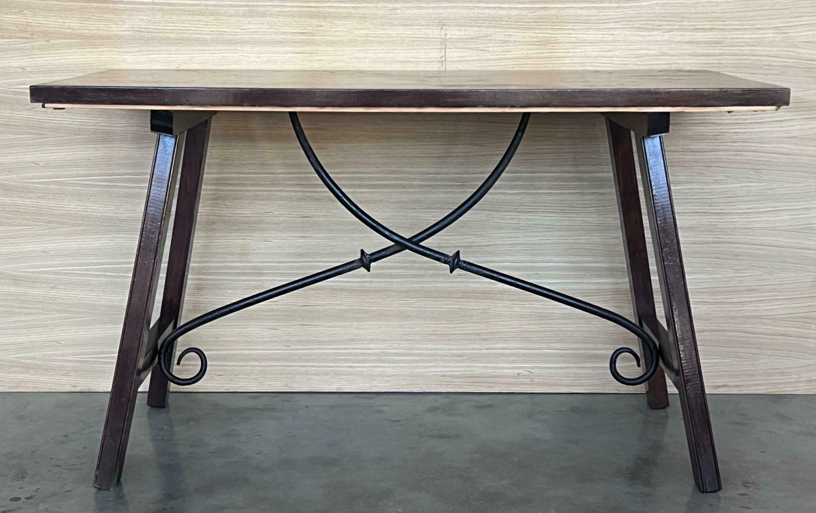 Spanish Baroque Work Side Table , Restored photo 2551.0