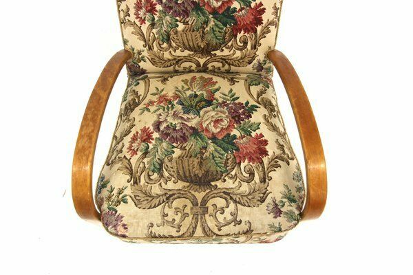 Modern Scandinavian Beech Armchair, Sweden, 1940s photo furniture