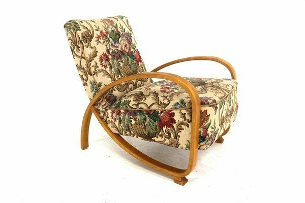 Modern Scandinavian Beech Armchair, Sweden, 1940s photo for sale