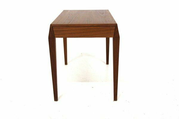 Rosewood Side Table By Werner Fredriksen, 1960 photo vintage