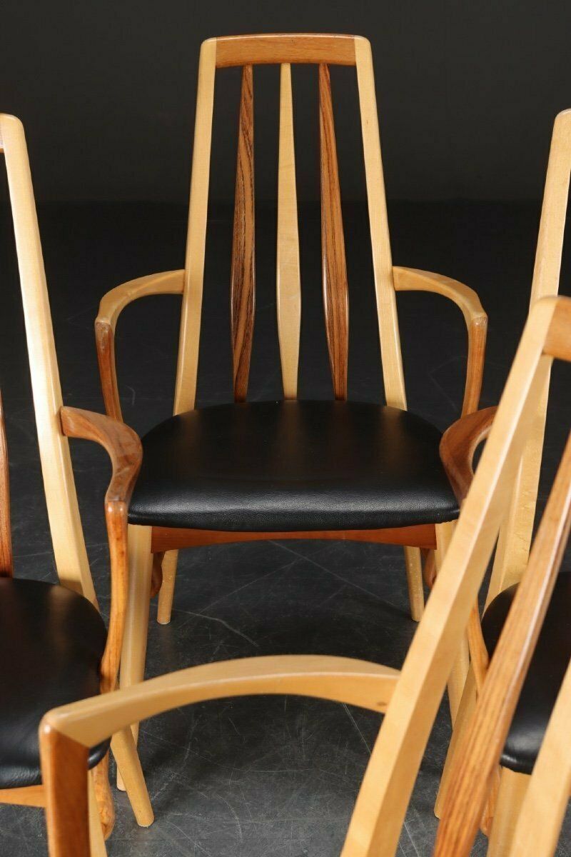 8 Danish Design Armchairs 1960s By Niels Kofoed, Eva Model photo for sale