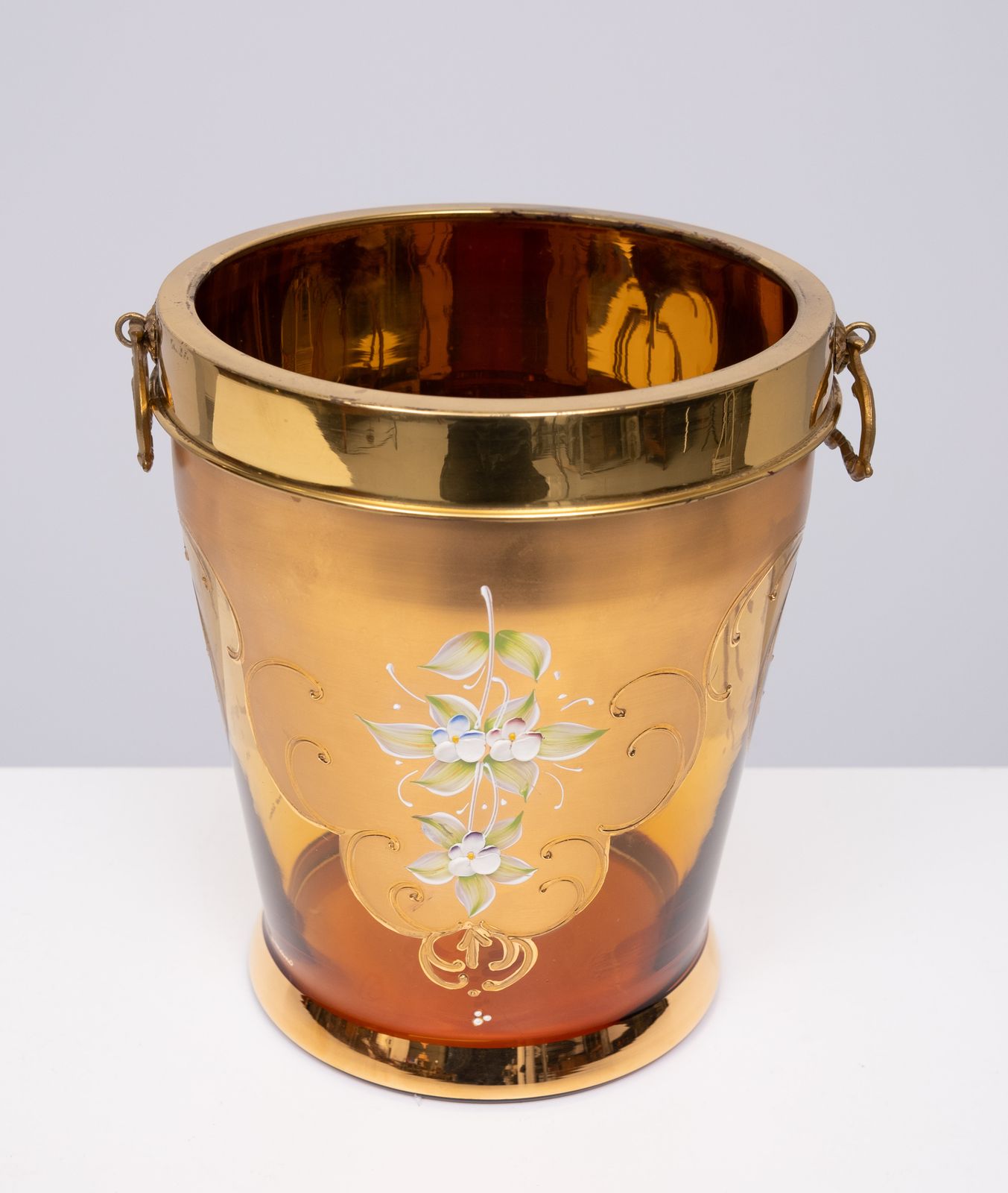 Murano Goudgedecoreerde Glazen Ijsemmer photo furniture