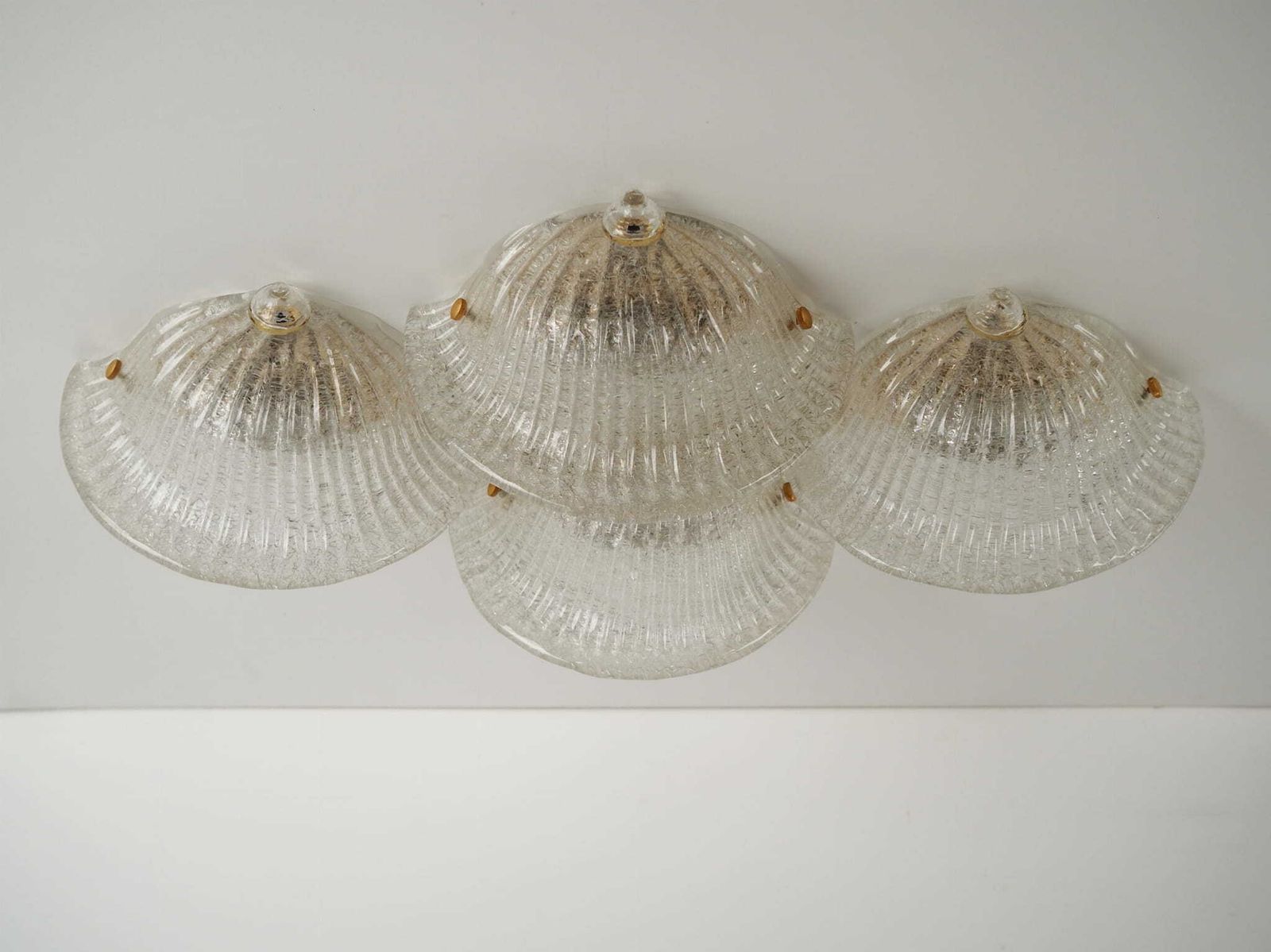 Lighting Wall Lamp, Murano Glass, Italian Design, 1970s, Manufacture: Italy photo