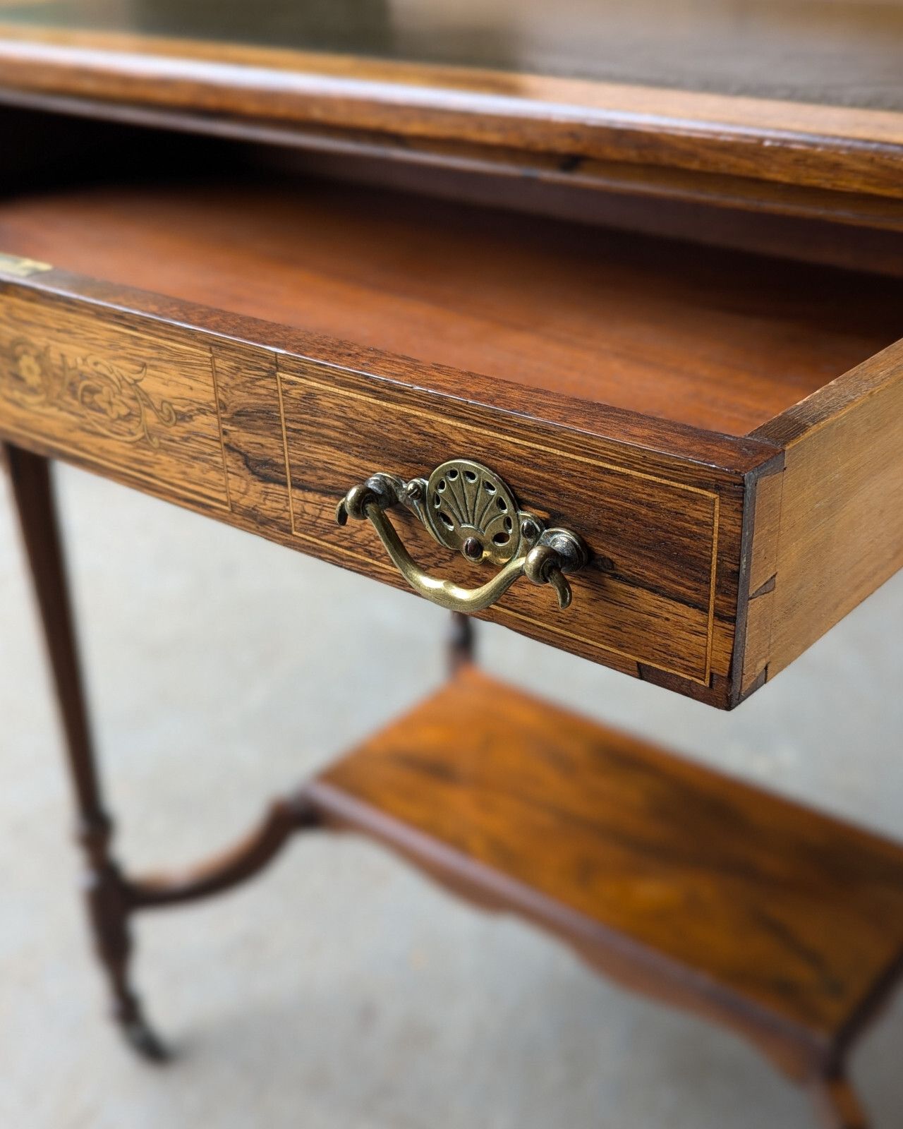 Antique Ladies Desk (Delivery Available) Bonheur Du Jour C1882 Rosewood photo 900.0
