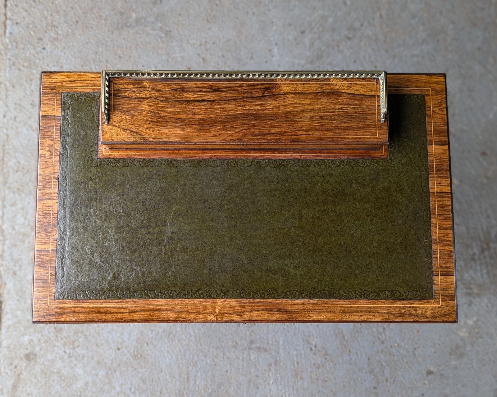 Antique Ladies Desk (Delivery Available) Bonheur Du Jour C1882 Rosewood photo vintage