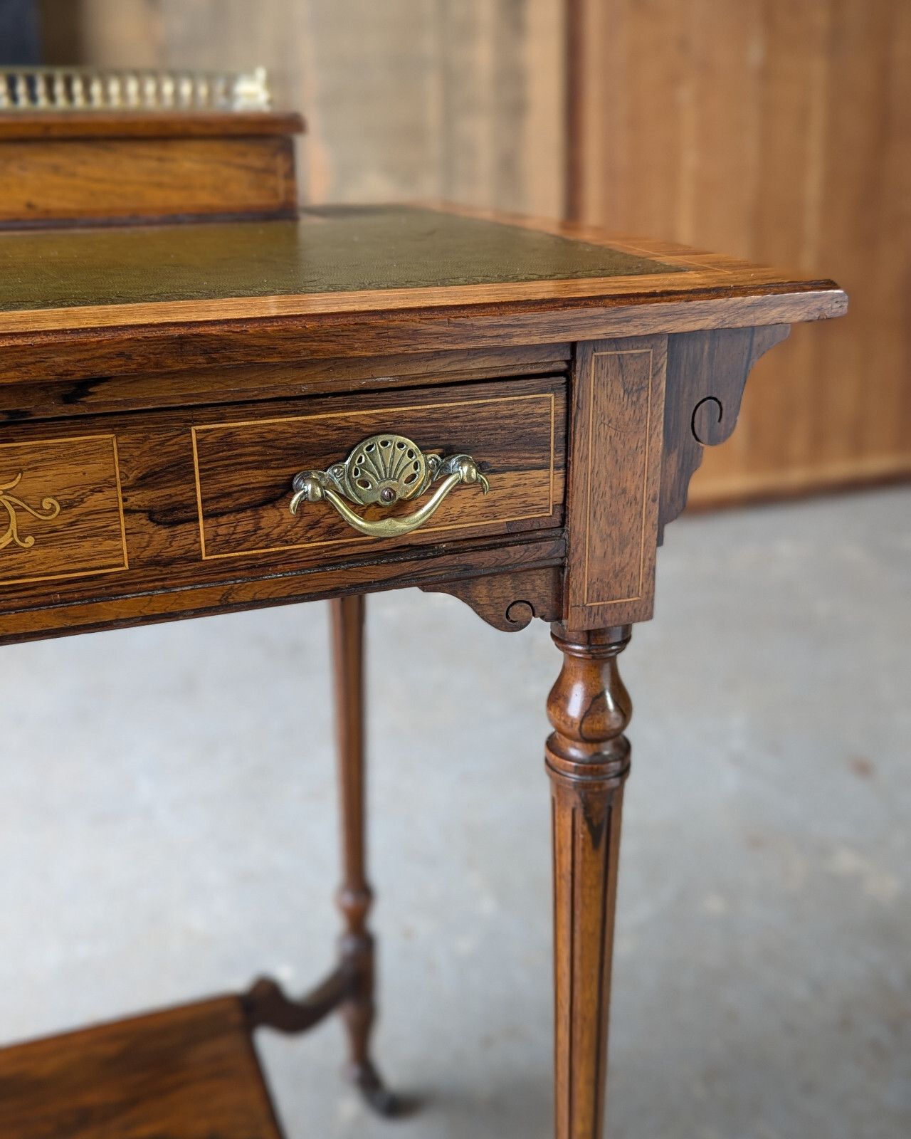 photo buy Antique Ladies Desk (Delivery Available) Bonheur Du Jour C1882 Rosewood