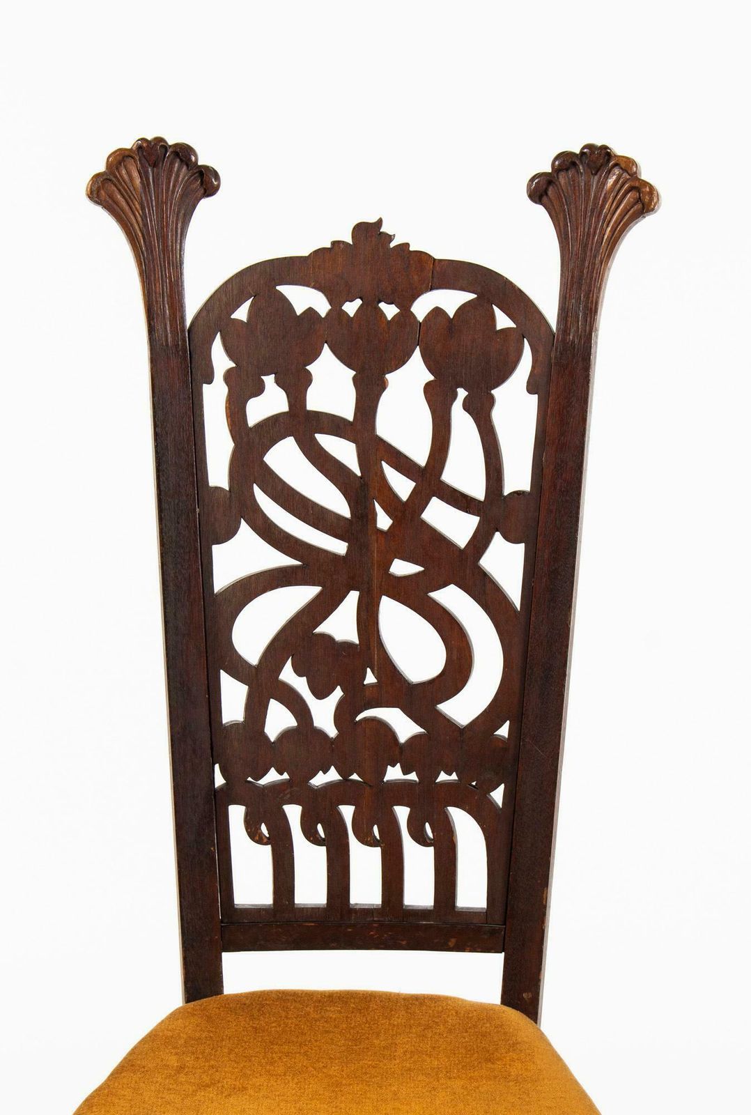 photo vinterior Unique Rippl Rónai József Art Nouveau Chairs, Circa 1900s